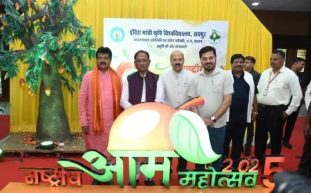 सीएम साय के साथ आम महोत्सव में शामिल हुए विधायक अनुज शर्मा