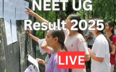 NEET यूजी 2025 का रिजल्ट घोषित, ऑल इंडिया रैंकिंग में लड़कों में महेश, तो लड़कियों में अविका ने किया टॉप