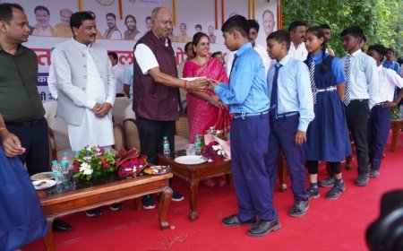 शिक्षा केवल किताबी ज्ञान नहीं, जीवन निर्माण का माध्यम बने: सांसद बृजमोहन अग्रवाल