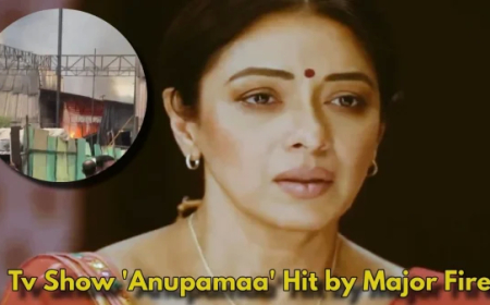 फेमस टीवी शो ‘अनुपमा’ के सेट पर लगी भीषण आग, करोड़ों का कीमती सामान जलकर खाक