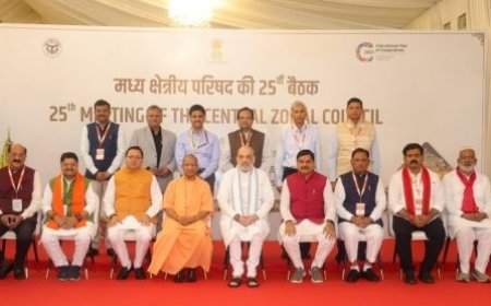 Chief Minister Vishnudev Sai participated in the 25th meeting of the Central Zonal Council chaired by Union Home Minister Amit Shah