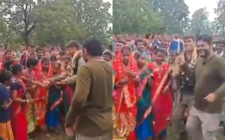 सुकमा के पूवर्ती में जवानों ने निभाया भाई का फर्ज़, नक्सल गढ़ में बजी भरोसे की शहनाई