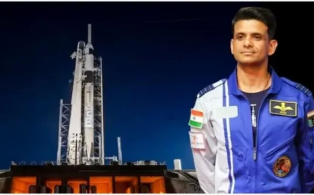 Axiom-4: शुभांशु शुक्ला ने अंतरिक्ष से भेजा पहला संदेश,कहा- ‘सभी को नमस्कार, मैं एक बच्चे की तरह…’