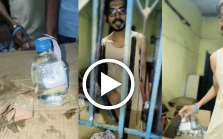 कोरबा की सरकारी शराब दुकान में मिलावट का खुलासा, सेल्समैन ने कैमरे पर कबूला