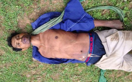 फाँसी के फंदे पर लटकता मिला अज्ञात। युवक का शव इलाके में मचा हड़कंप।