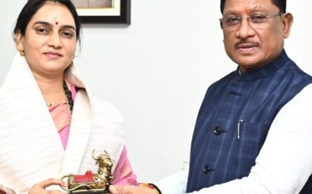 पर्यावरण संरक्षिका ‘वॉटर वुमन’ शिप्रा पाठक से मुख्यमंत्री विष्णु देव साय की भेंट, सराहे गए पौधरोपण अभियान