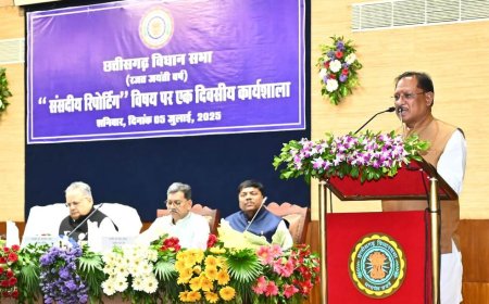 संसदीय पत्रकार लोकतंत्र की आवाज़ जनता तक पहुंचाने की अहम कड़ी: मुख्यमंत्री साय