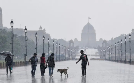 दिल्ली-NCR में झमाझम बारिश से मौसम सुहाना, वायु गुणवत्ता में भी सुधार