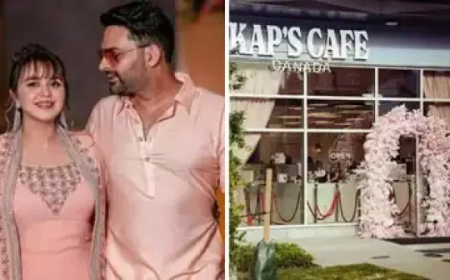 कनाडा में कपिल शर्मा के कैफे पर चली गोलियां, 3 दिन पहले ही वाइफ संग मिलकर खोला था KAP’S CAFE