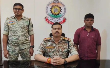 CG : सुरक्षाबलों को मिली सफलता, ग्रामीण की हत्या करने वाला नक्सली गिरफ्तार