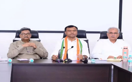 कांग्रेस का 22 जुलाई को छत्तीसगढ़ बंद का ऐलान, BJP पर लगाया बदले की राजनीति का आरोप