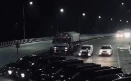 बिलासपुर में रसूखदार का हाईवे पर लग्जरी कार काफिला, रील बनाकर सोशल मीडिया पर किया पोस्ट