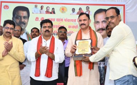 ग्राम जिंदा को मिला छत्तीसगढ़ का पहला टीबी मुक्त गांव होने का गौरव