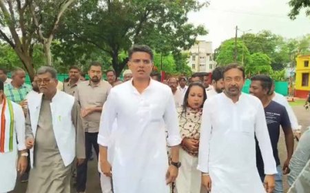 सचिन पायलट बोले – "चैतन्य पीछे हटने वाला नहीं", लखमा सेहतमंद नहीं लेकिन हौसला बुलंद