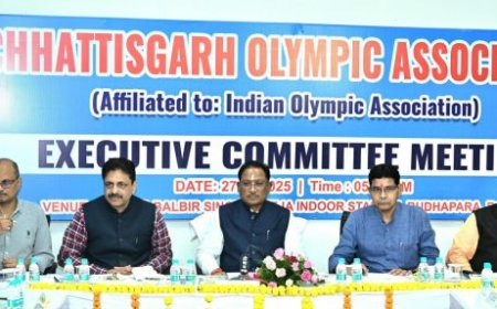 खिलाड़ियों को प्रोत्साहन देने हमारी सरकार ने खेल अलंकरण समारोह फिर से शुरू किया : मुख्यमंत्री साय