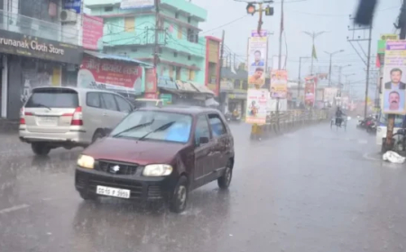 राजधानी में बारिश ने तोडा 10 साल का रिकॉर्ड, दूसरी बार जुलाई में हुई इतनी बारिश, 17 जिलों में यलो अलर्ट