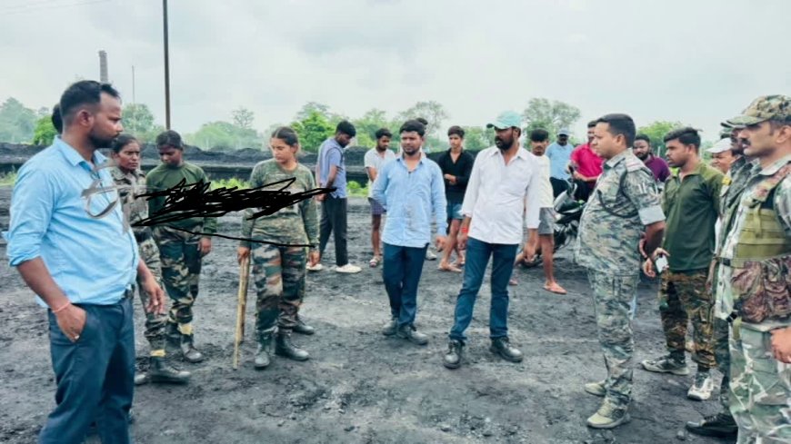 गिरिडीह में दिनदहाड़े कोयला चोरी और हमला, CCL कर्मियों पर चोरों का कहर