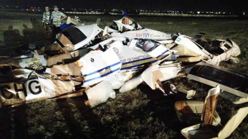 शासकीय हेलीकॉप्टर अगस्ता A109E की क्रैश लैंडिंग पर 3 साल बाद हुई कार्रवाई, हटाया गया चीफ पायलट