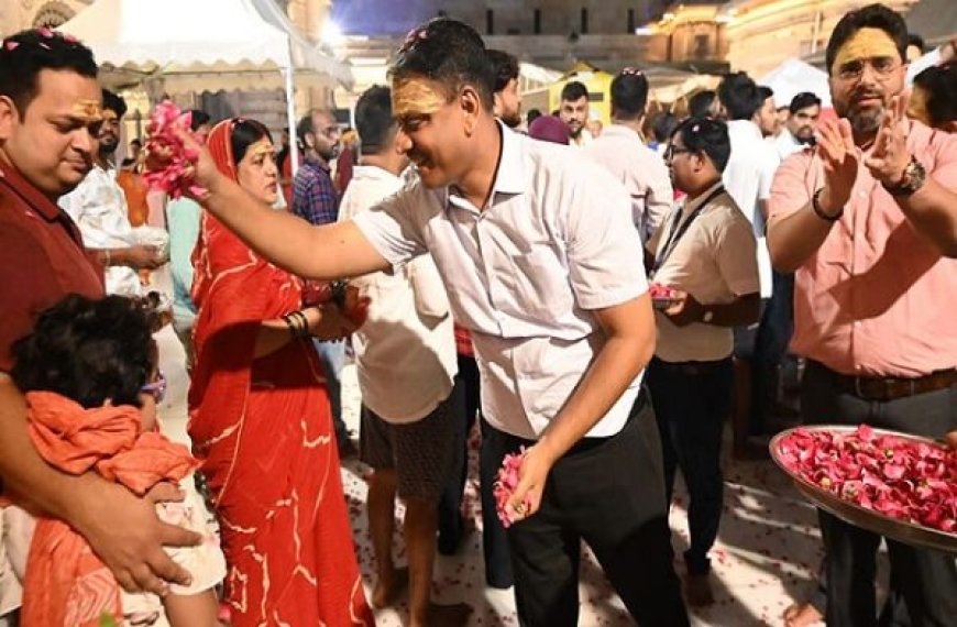 श्रावण मास आज से शुरू : काशी विश्वनाथ धाम में उमड़ा श्रद्धालुओं का जनसैलाब, गूंजा हर-हर महादेव