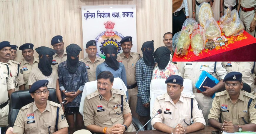 श्याम मंदिर चोरी का बड़ा खुलासा : 9 दिन में 6 आरोपी गिरफ्तार, 27 लाख की संपत्ति बरामद