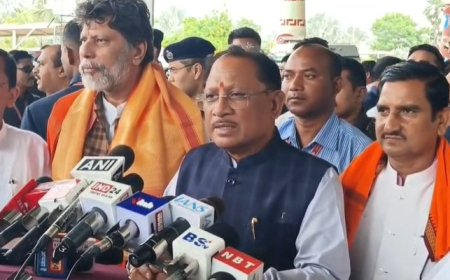 तीन दिवसीय दिल्ली दौरे से लौटे मुख्यमंत्री साय,मंत्री मंडल विस्तार को लेकर कह दी बड़ी बात…..