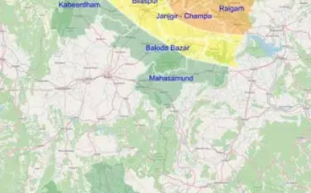 छत्तीसगढ़ में मानसून की वापसी, कई जिलों में भारी बारिश का अलर्ट