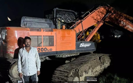 महासमुंद: अवैध रेत भंडारण पर कार्रवाई, 2 चैन माउंटेन और 3 ट्रैक्टर जब्त