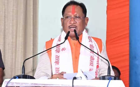 सारंगढ़-बिलाईगढ़ को सीएम विष्णु देव साय की 186 करोड़ की विकास सौगात