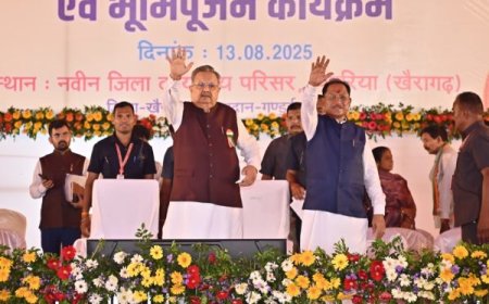 विकास का अधूरा सपना अब होगा पूरा, खैरागढ़-छुईखदान-गंडई जिले में अधोसंरचना विकास को मिलेगी नई रफ्तार