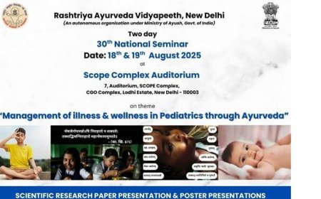 NEW DELHI : RAV का 30वां राष्ट्रीय सेमिनार 18-19 अगस्त को दिल्ली में