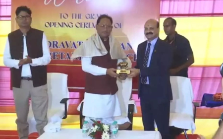 नवा रायपुर में पंजाब नेशनल बैंक की नई शाखा का मुख्यमंत्री साय ने किया लोकार्पण