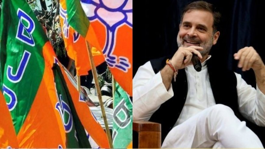 राहुल गांधी के आरोपों पर BJP ने किया का पलटवार, कहा- ‘जहां आपने सीट चोरी का आरोप लगाया, वहां सबसे ज्यादा सीटें जीती कांग्रेस’