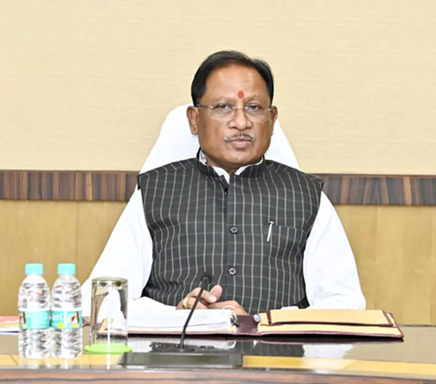 दुर्ग में भाजपा कार्यालय का उद्घाटन, सीएम विष्णुदेव साय बोले- जल्द नक्सल मुक्त होगा छत्तीसगढ़