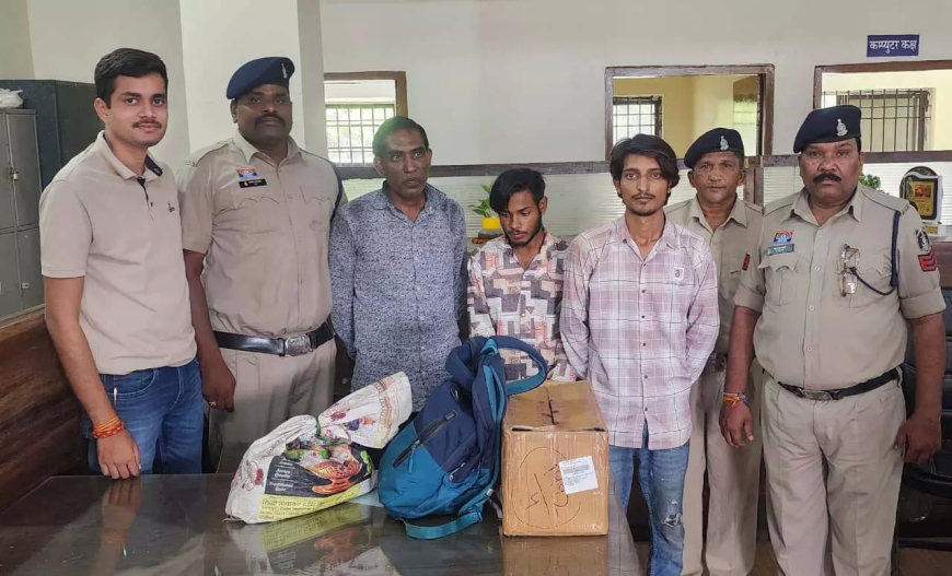 रायपुर पुलिस का बड़ा अभियान: 3 नशीले सिरप तस्करों गिरफ्तार