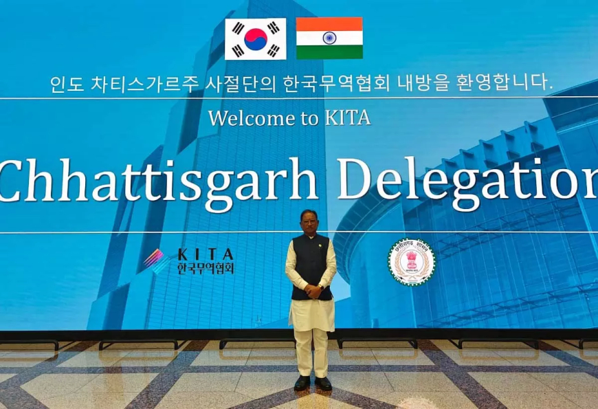 विदेश दौरे से लौटेंगे CM विष्णुदेव साय, रायपुर में होगा भव्य स्वागत