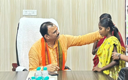 छत्तीसगढ़: दिल की बीमारी से जूझ रही मासूम शांभवी को मिला नया जीवन, स्वास्थ्य मंत्री ने उठाया जिम्मा