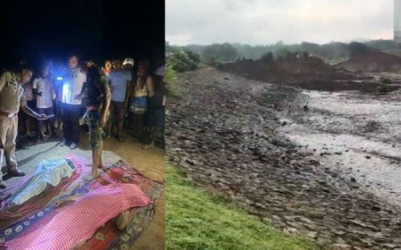 CG BREKING :डैम टूटने से एक ही परिवार के 7 लोग लापता,4 लोगो की शव बरामद,तीन की तलाश जारी