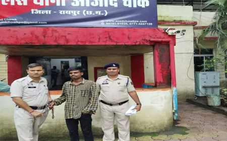 चाकू लहराकर दहशत फैलाने वाला युवक गिरफ्तार