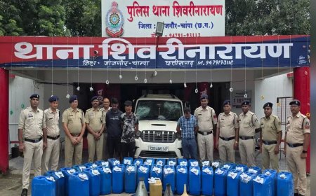 डीजल चोरी गिरोह का भंडाफोड़, ग्रामीणों ने अवैध शराब तस्करों को पकड़ा