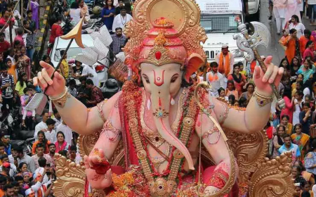 आज गणेश विसर्जन झांकियां, कड़ी सुरक्षा के बीच ड्रोन से निगरानी