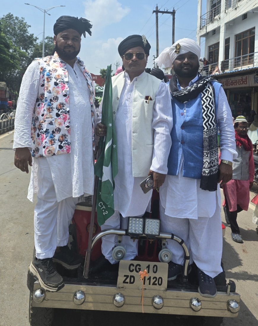 बडी ही शान और शौकत से निकली। ईद मिलादुन नबी का जलसा।