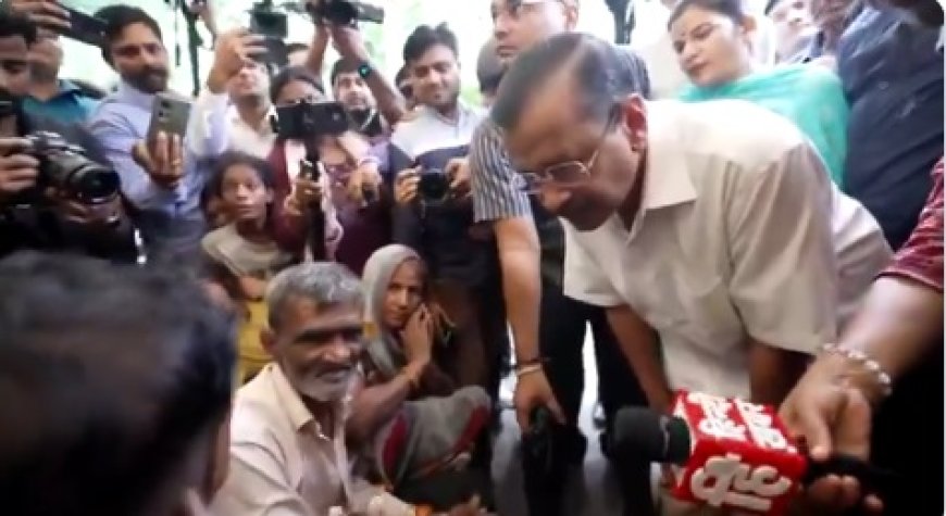 दिल्ली बाढ़: राहत शिविर में खराब स्थिति, केजरीवाल ने उठाए सवाल