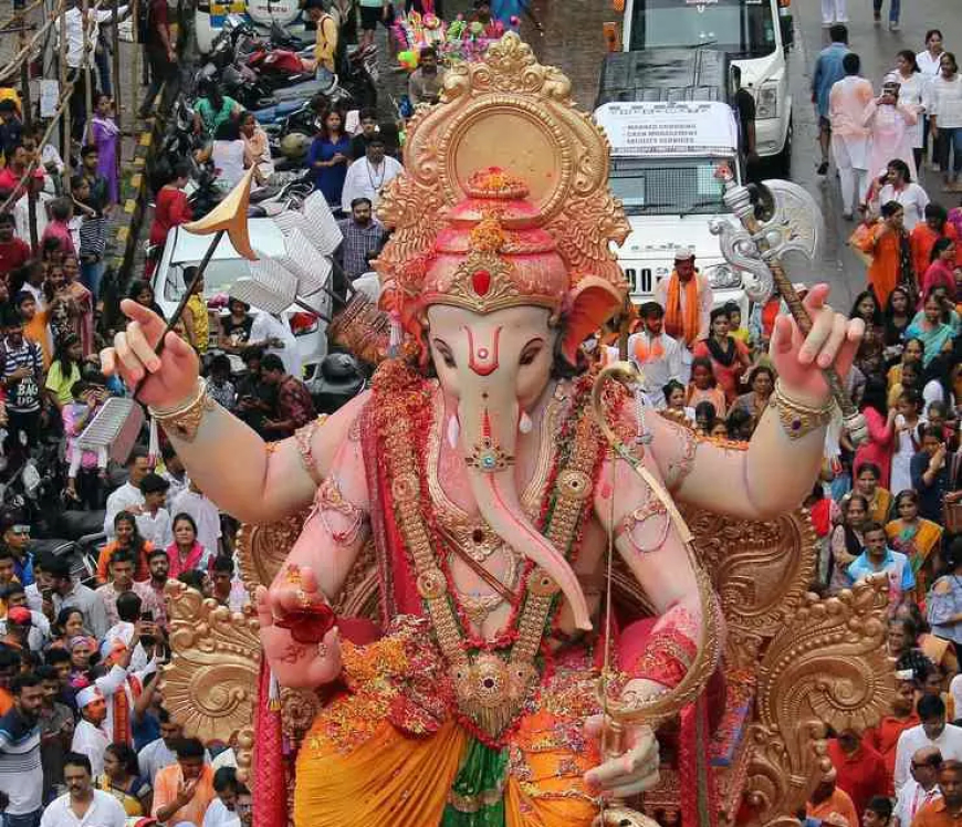 आज गणेश विसर्जन झांकियां, कड़ी सुरक्षा के बीच ड्रोन से निगरानी