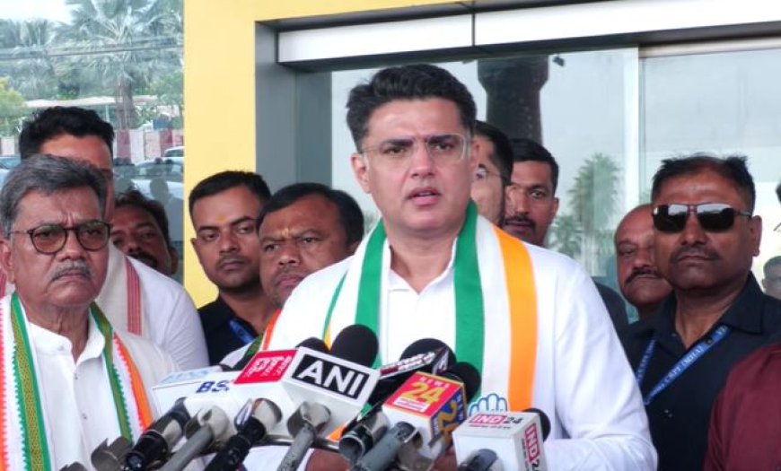 कांग्रेस प्रदेश प्रभारी सचिन पायलट का छत्तीसगढ़ दौरा आज, वोट चोर गद्दी छोड़ सभा में होंगे शामिल